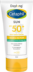 Opalovací gelový fluid pro citlivou až mastnou pleť SPF 50+ Cetaphil Sun (Sensitive Gel-Fluid) 50 ml