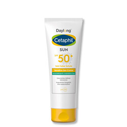 Gel crema in spray abbronzante SPF 50+ Cetaphil (Sensitive Gel-Cream) 100 ml