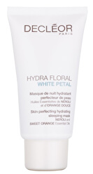 Mască de noapte hidratantă Hydra Floral White Petal (Skin Perfecting Hydrating Sleeping Mask) 50 ml