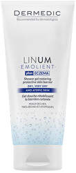 Zuhanyzó gél bőrvédő helyreállításhoz Linum Emolient 200 ml