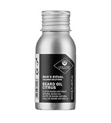 Přírodní olej na vousy Man`s Ritual (Beard Oil Citrus) 50 ml