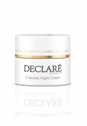Noční regenerační krém Stress Balance (5 Secrets Night Cream) 50 ml