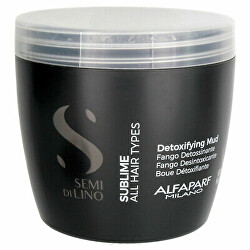 Detoxnămol pentru toate tipurile de păr Semi di Lino Sublime (Detoxifying Mud)