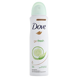 Spray antiperspirant Go Fresh cu parfum de castraveți și ceai verde (Cucumber & Green Tea Scent)