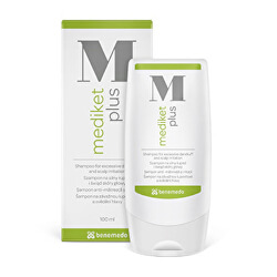 Șampon pentru păr uscat și gras cu mătreață Mediket Plus (Shampoo)