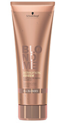 Detoxikační šampon pro všechny typy blond vlasů Blondme (Purifying Bonding Shampoo)