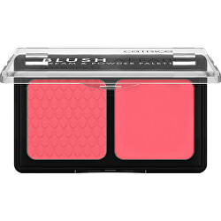 Krémová a pudrová tvářenka Blush Affair (Cream & Powder Palette) 6 g