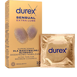 Óvszer Sensual Extra Lube