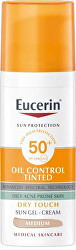 Védő tonizáló és mattító gél arckrém SPF 50+ Sun Oil Control Tinted (Sun Gel-Cream) 50 ml