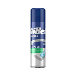 Gel de ras Gillette pentru piele  sensibilă  Gillette Series (Sensitive Skin) 