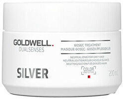 Maska pro blond a šedivé vlasy Silver (60sec Treatment)