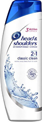 Šampon a kondicionér proti lupům 2 v 1 Classic Clean (Anti-Dandruff Shampoo & Conditioner)