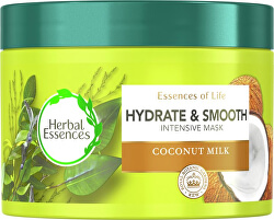 Hydratační a vyhlazující maska pro suché vlasy Coconut milk (Intenstive Mask)