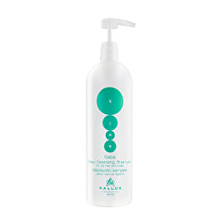Hĺbkovo čistiaci šampón pre mastné vlasy a vlasovú pokožku KJMN (Deep-Cleaning Shampoo)