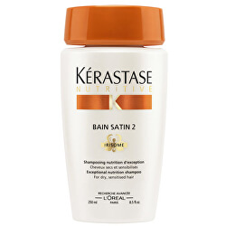 Hloubkově vyživující šampon pro velmi suché a citlivé vlasy Bain Satin 2 Irisome (Exceptional Nutrition Shampoo)