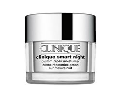 Cremă de noapte hidratantă pentru pielea uscată chiar si mixtă Clinique Smart Night (Custom- Repair Moisturizer Dry Combination) 