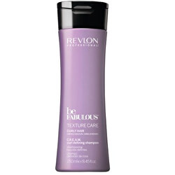 Șampon hidratant pentru păr creț, ondulat Be Fabulous Texture Care (Cream Curl Defining Shampoo)