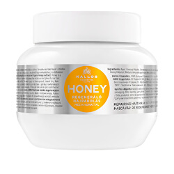 Intenzívna hydratačná maska pre suché a poškodené vlasy Honey (Mask)