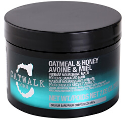 Intenzivní vyživující maska pro suché a poškozené vlasy Catwalk Oatmeal & Honey (Intense Nourishing Mask)