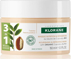 Vyživující a obnovující maska s BIO máslem pro suché a poškozené vlasy (Nourishing & Repairing Mask)