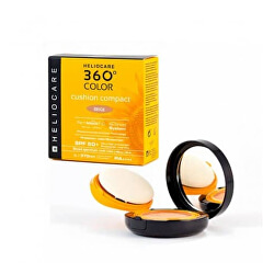Fond de ten compact cu burete - este destinat pentru toate tipurile de piele SPF 50+ 360° Color (Cushion Compact) 15 g