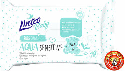 Vlhčené ubrousky Baby Aqua Sensitive