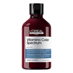 Neutralizační šampon pro světle hnědé vlasy Vitamino Color Spectrum Blue Dyes (Professional Shampoo)