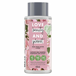 Šampón pre farbené vlasy s ružovým olejom a maslom muru muru (Blooming Colour Shampoo)