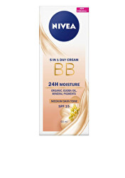 Szépítő hidratáló krém 5 az 1-ben  BB Cream SPF 15 (5in1 Beautifying Moisturizer) 50 ml