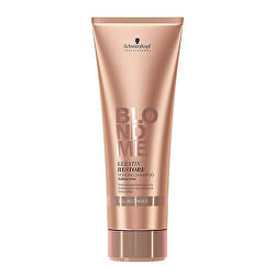 Reinnoirea sampon keratina pentru păr blond BLONDME (Keratin Restore Bonding Shampoo)