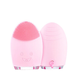 Kulatý elektrický masážní kartáček na čištění pleti (Facial Cleansing Massage Brush Silicone Rechargeable Brush)