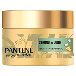 Maska proti vypadávání vlasů Miracles Biotin + Bamboo (Keratin Protect Mask)