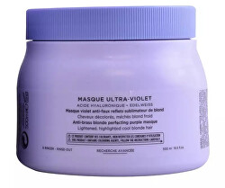 Maschera curativa per tonalità fredde dei capelli biondi Blond Absolu Ultra Violet (Mask)