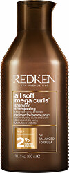 Šampon pro suché kudrnaté a vlnité vlasy All Soft Mega Curls (Shampoo)