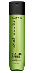 Total Results Texture Games regeneráló és hajformázó sampon (Shampoo For Texture)