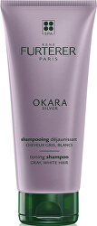 Tónovacie šampón pre šedivé a biele vlasy Okara Silver (Toning Shampoo)