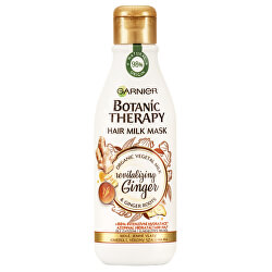 Revitalizáló maszk fénytelen, vékonyszálú hajra Botanic Therapy (Hair Milk Mask Revitalizing Ginger)