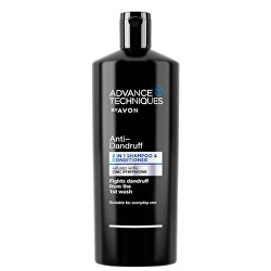 Sampon si balsam 2 in 1 cu zinc pirition antimătreață Advance Techniques (2 In 1 Shampoo & Conditioner)