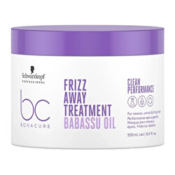 Vyživujúca maska pre nepoddajné a krepovaté vlasy BC Bonacure Frizz Away (Treatment)