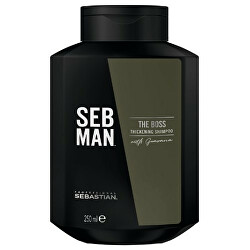 Objemový šampón pre jemné vlasy SEB MAN The Boss (Thickening shampoo)