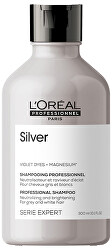 Magnesium Silver ezüst sampon hamvas és fehér hajra (Neutralising Shampoo For Grey And White Hair)
