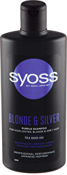 Šampon pro blond a šedivé vlasy Blond & Silver (Purple Shampoo)