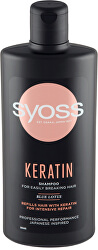 Šampón pre ľahko sa lámajúce vlasy Keratin (Shampoo)