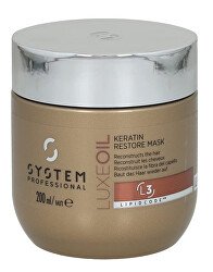 Obnovující maska s keratinem LuxeOil Keratin (Restore Mask)