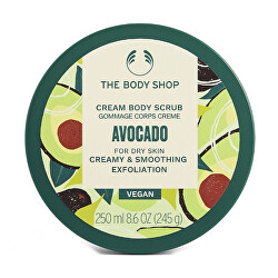 Simító testradír száraz bőrre Avocado (Body Scrub)