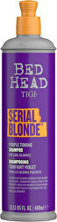 Šampon pro chladné blond vlasy Bed Head Serial Blonde (Purple Toning Shampoo)