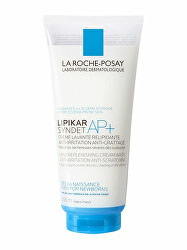 Gel cremos de curățare ultra blând împotriva iritației și mâncărimii pielii uscate Lipikar Syndet AP+ (Lipid replenishing Cream Wash)