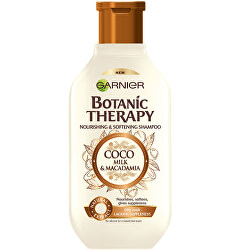 Vyživující a zvláčňující šampon pro suché a hrubé vlasy Botanic Therapy (Coco Milk & Macadamia Shampoo)