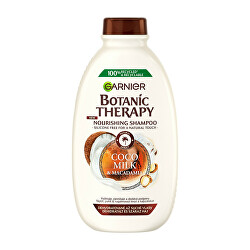 Vyživující a zvláčňující šampon pro suché a hrubé vlasy Botanic Therapy (Coco Milk & Macadamia Shampoo)