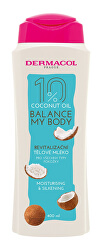 Revitalizačný telové mlieko Balance My Body Coconut Oil ( Moisturising & Silk ening Body Milk) 400 ml